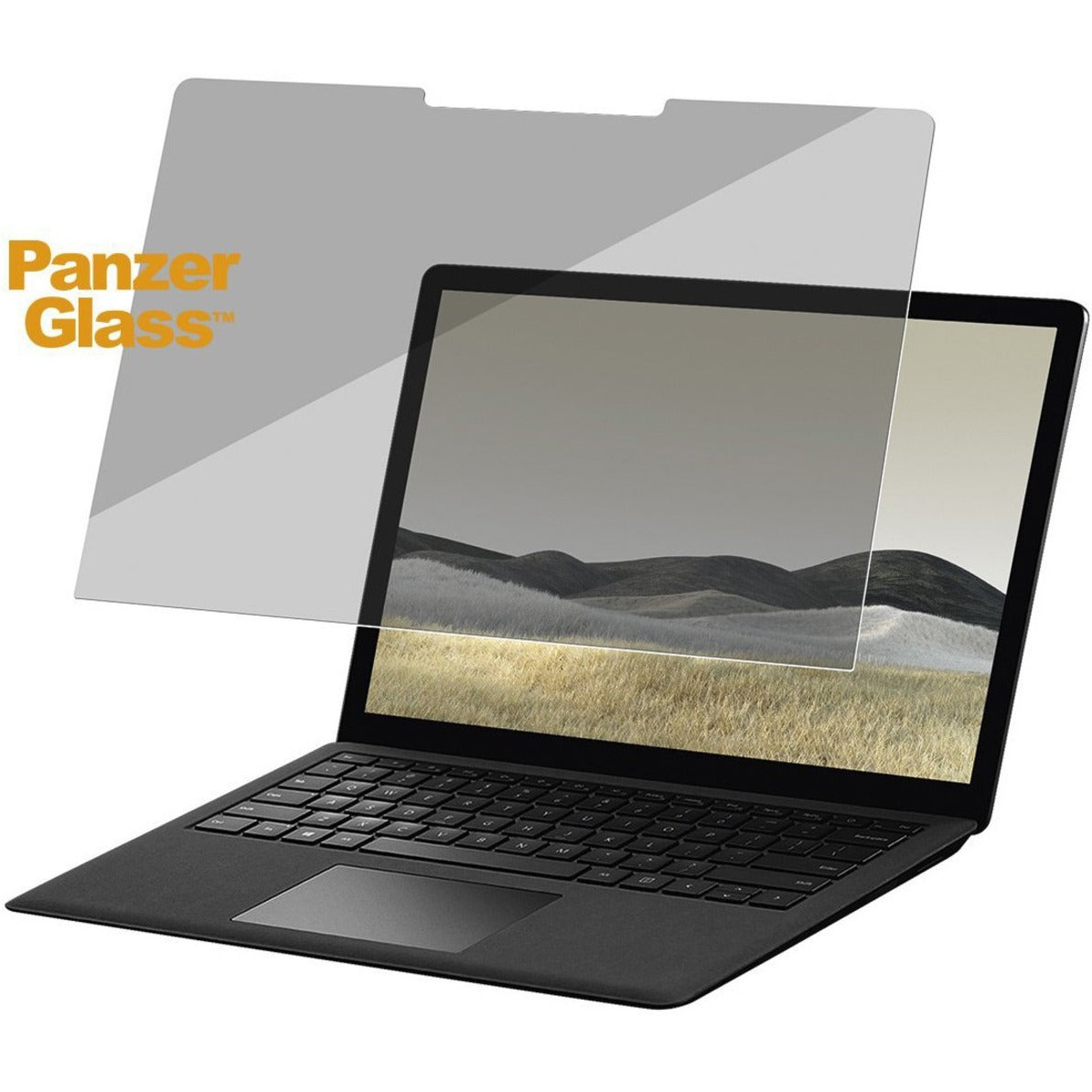PanzerGlass P6256 Original Privacy Screen Filter, Anti-Glare, 15" Display Size Supported