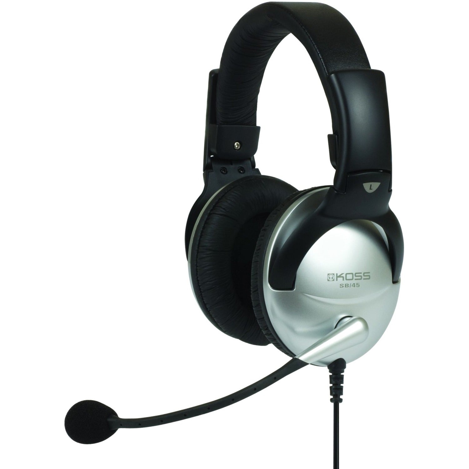 Koss 195679 SB45 Headsets & Gaming, Over-the-head Binaural Stereo Gaming Headset with Noise Reduction Microphone