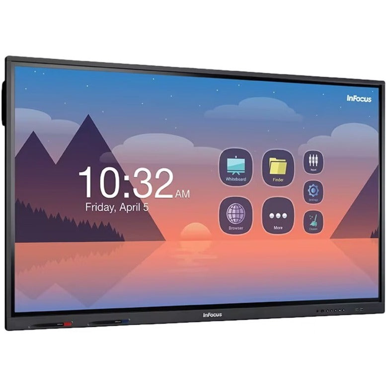 InFocus INF7540E JTouch 75IN 4K 20PT Touch All-in-One Computer, Android 8.0 Oreo, Whiteboard Lightcast