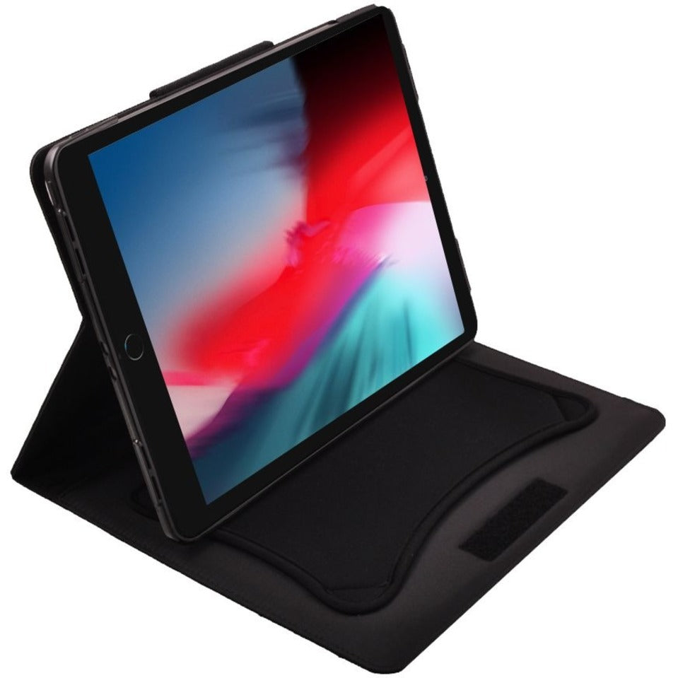 CODi C30702018 Nylon Folio Case For iPad 10.2, Convert to Stand, Black