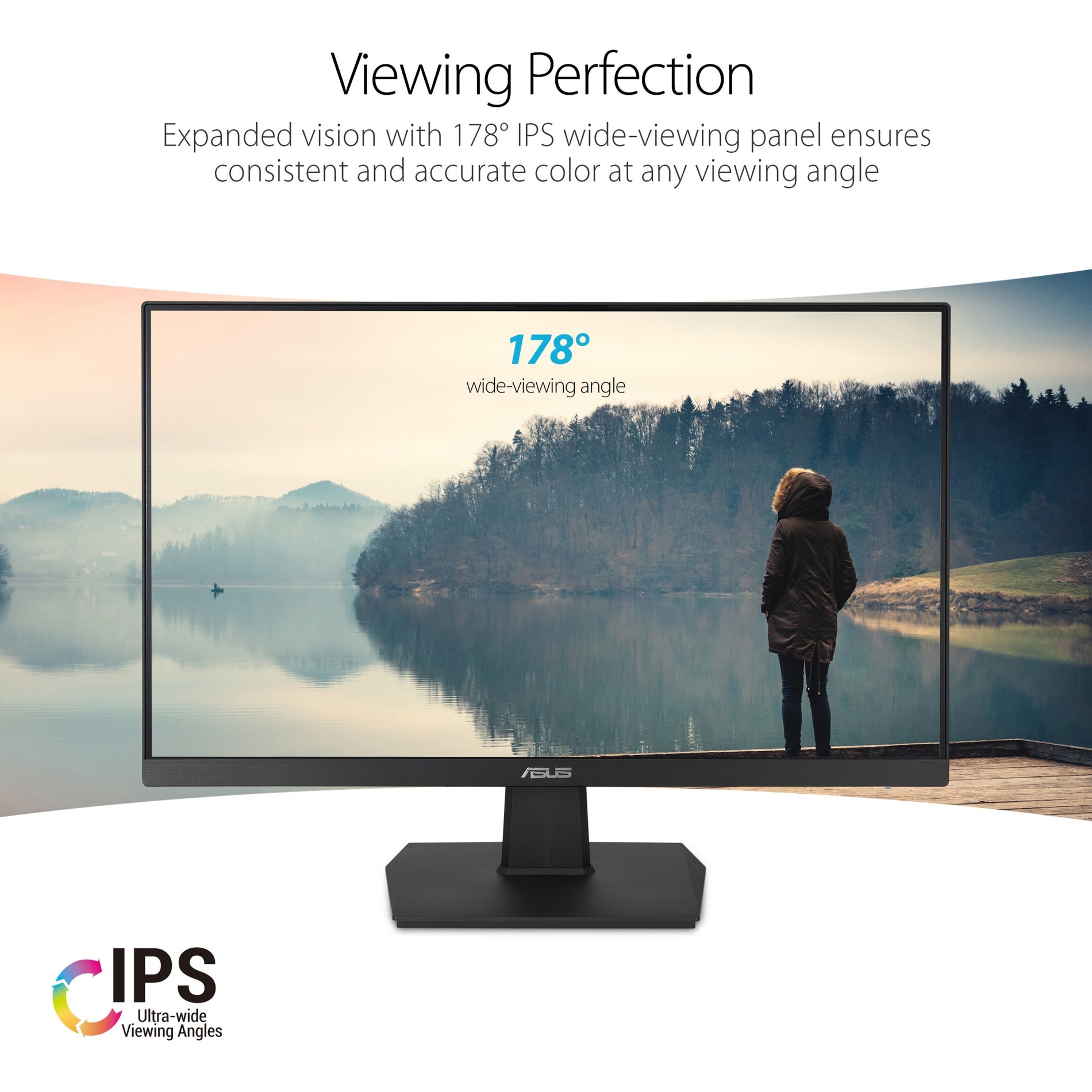 Asus VA24EHE Gaming LCD Monitor - Full HD, 23.8", Adaptive Sync, 75Hz Refresh Rate