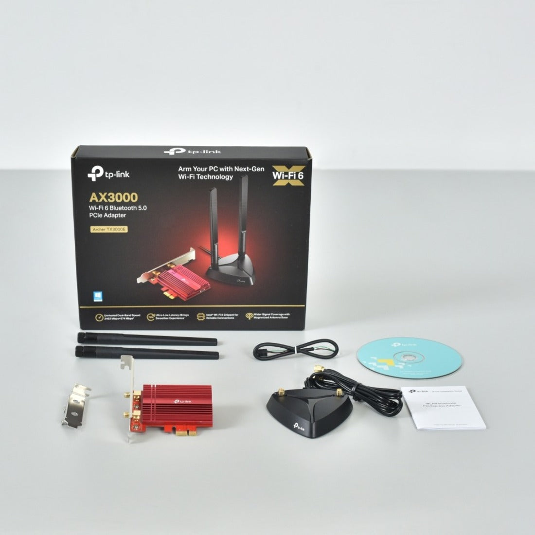 TP-Link Archer TX3000E AX3000 Wi-Fi 6 Bluetooth 5.0 PCIe Adapter [Discontinued]