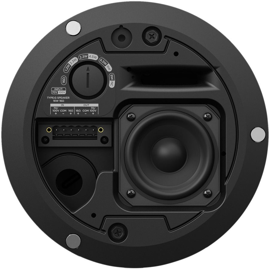 Bose 815011-0110 DesignMax DM2C-LP In-Ceiling Loudspeaker, Jet Black