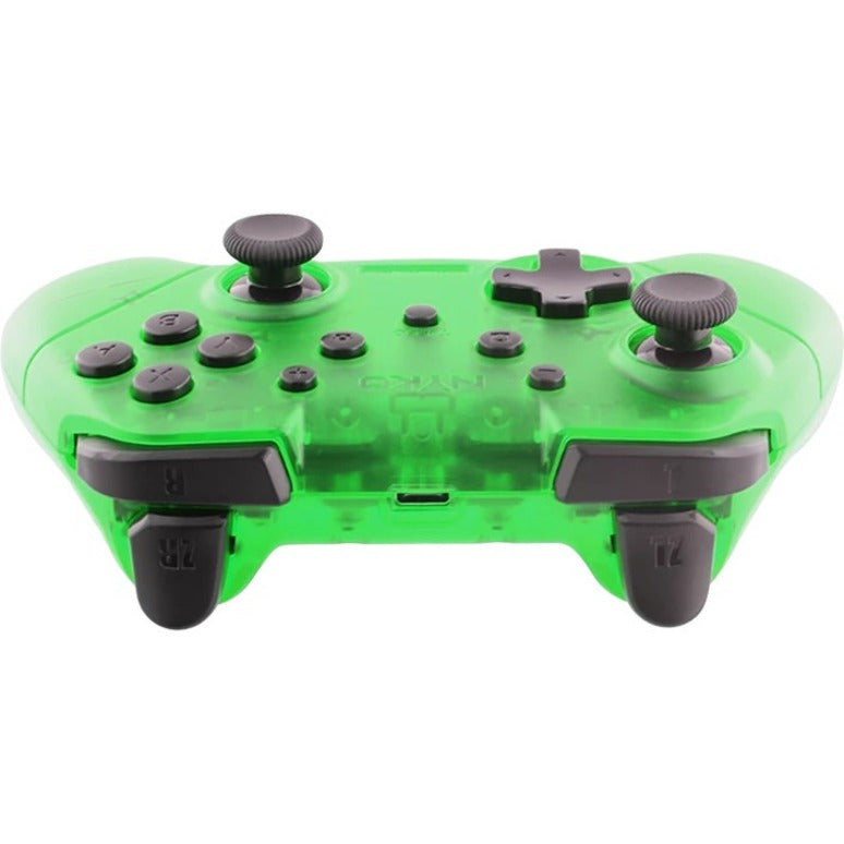 Nyko 87264 Wireless Core Controller (Green) for Nintendo Switch, Bluetooth Gaming Pad with Turbo Button, Vibration Feedback
