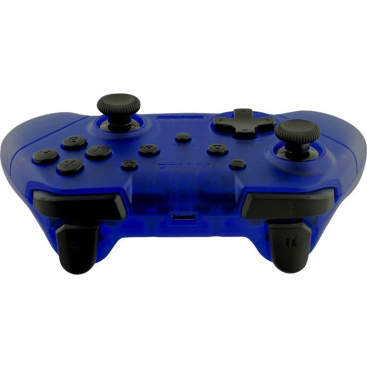 Nyko 87263 Wireless Core Controller (Blue) for Nintendo Switch, Gaming Pad with Turbo Button, Vibration Feedback, and Bluetooth Connectivity