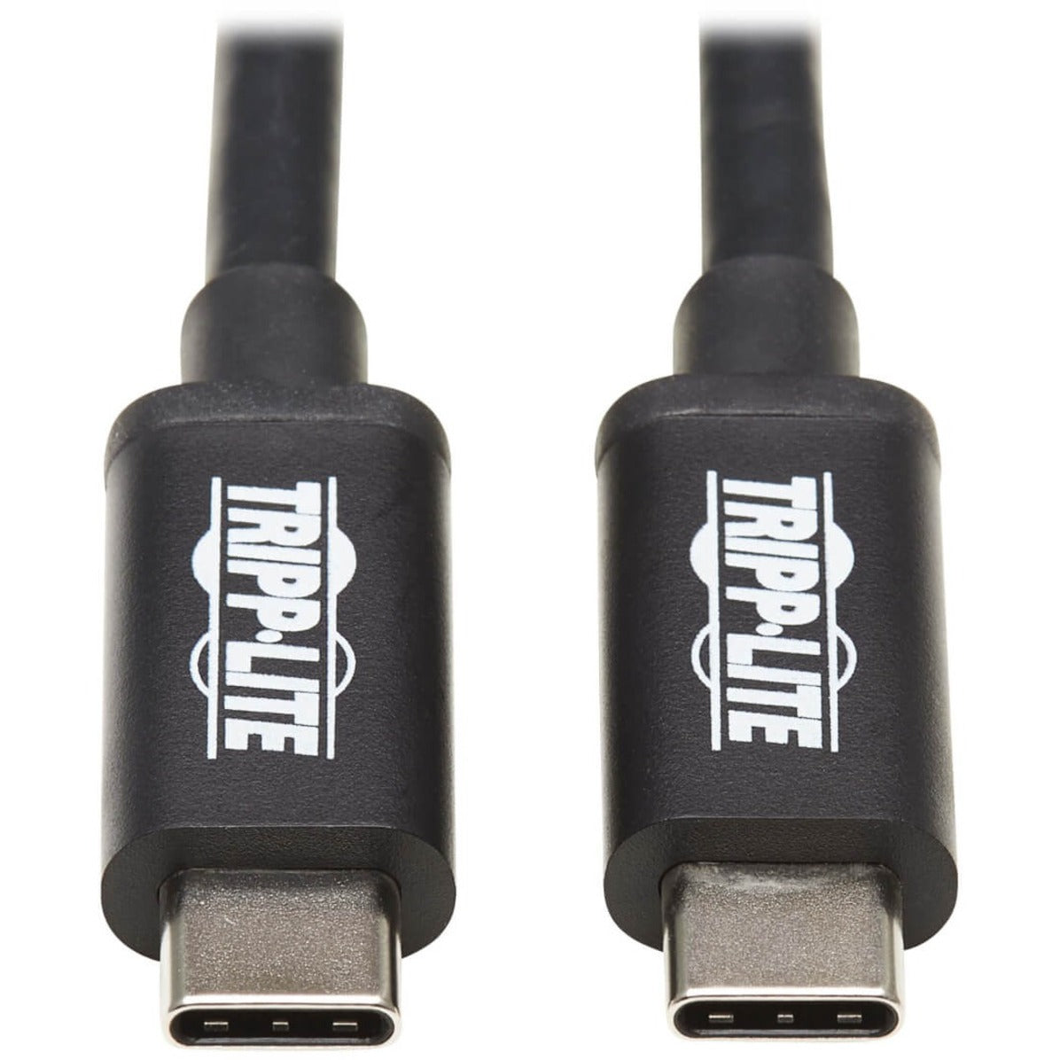 Tripp Lite MTB3-00M5-5A-B Thunderbolt 3 Cable, M/M, 0.5 m, Black, USB-Power Delivery, Charging, Passive, Reversible, Plug & Play