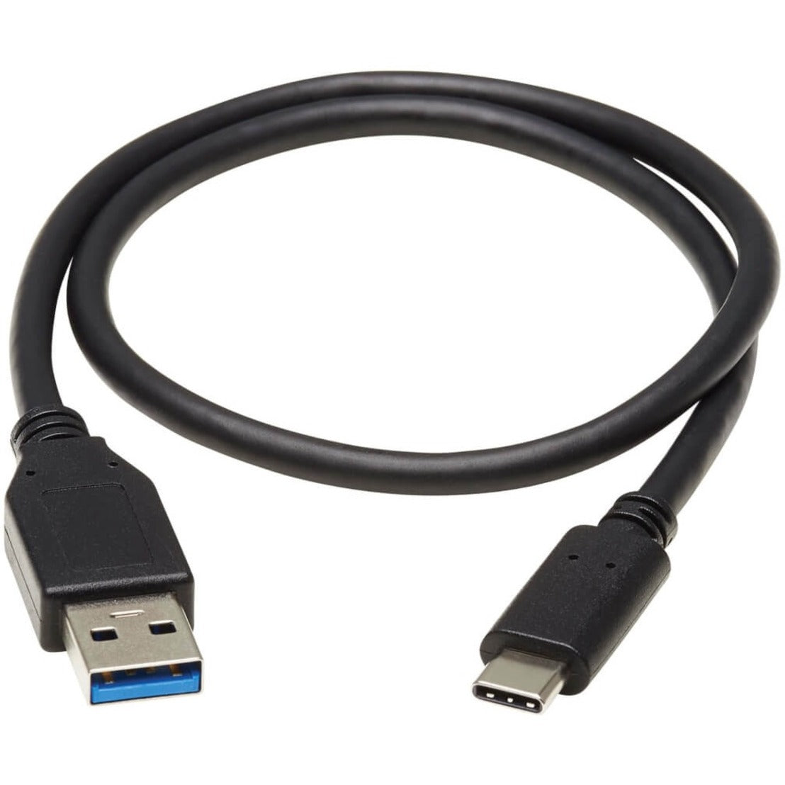Tripp Lite U428-20N-G2 USB Type-C to USB Type-A Cable, M/M, 20 in., Data Transfer Cable