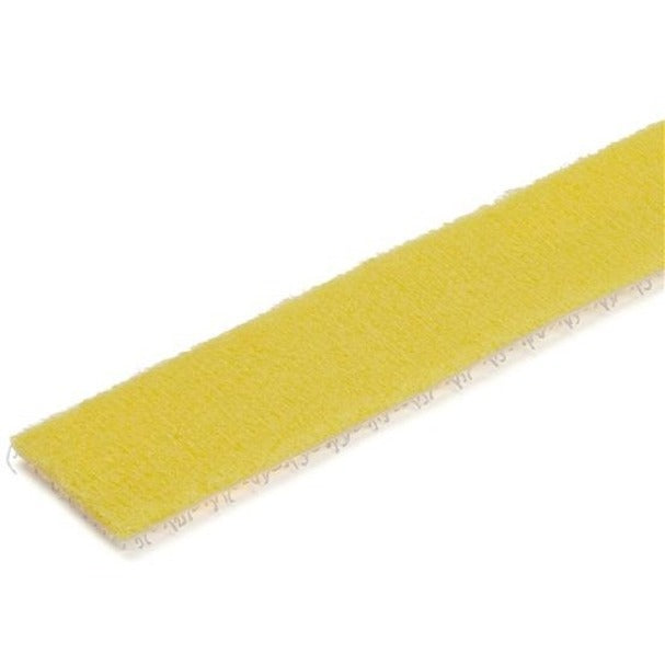 StarTech.com HKLP50YW 50ft. Hook and Loop Roll - Yellow, Cable Tying
