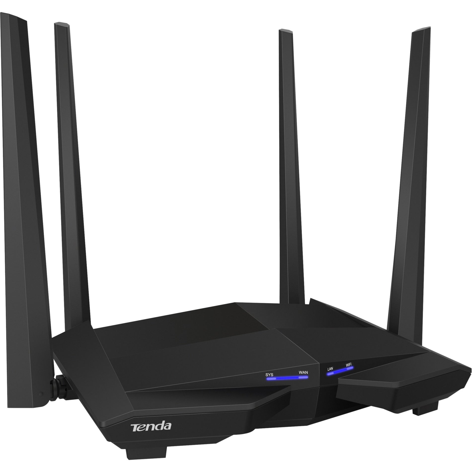 Tenda AC10 AC1200 Smart Dual-Band Wireless Router, Wi-Fi 5, Gigabit Ethernet, VPN Supported