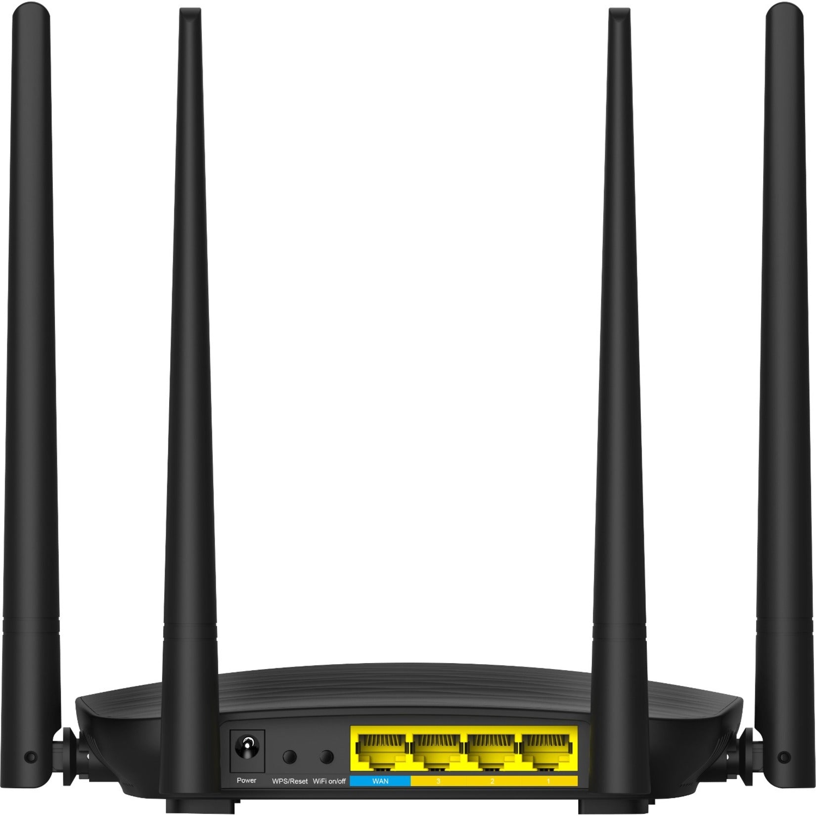 Tenda AC5 AC1200 Smart Dual-Band WiFi Router, Fast Ethernet, 145.88 MB/s