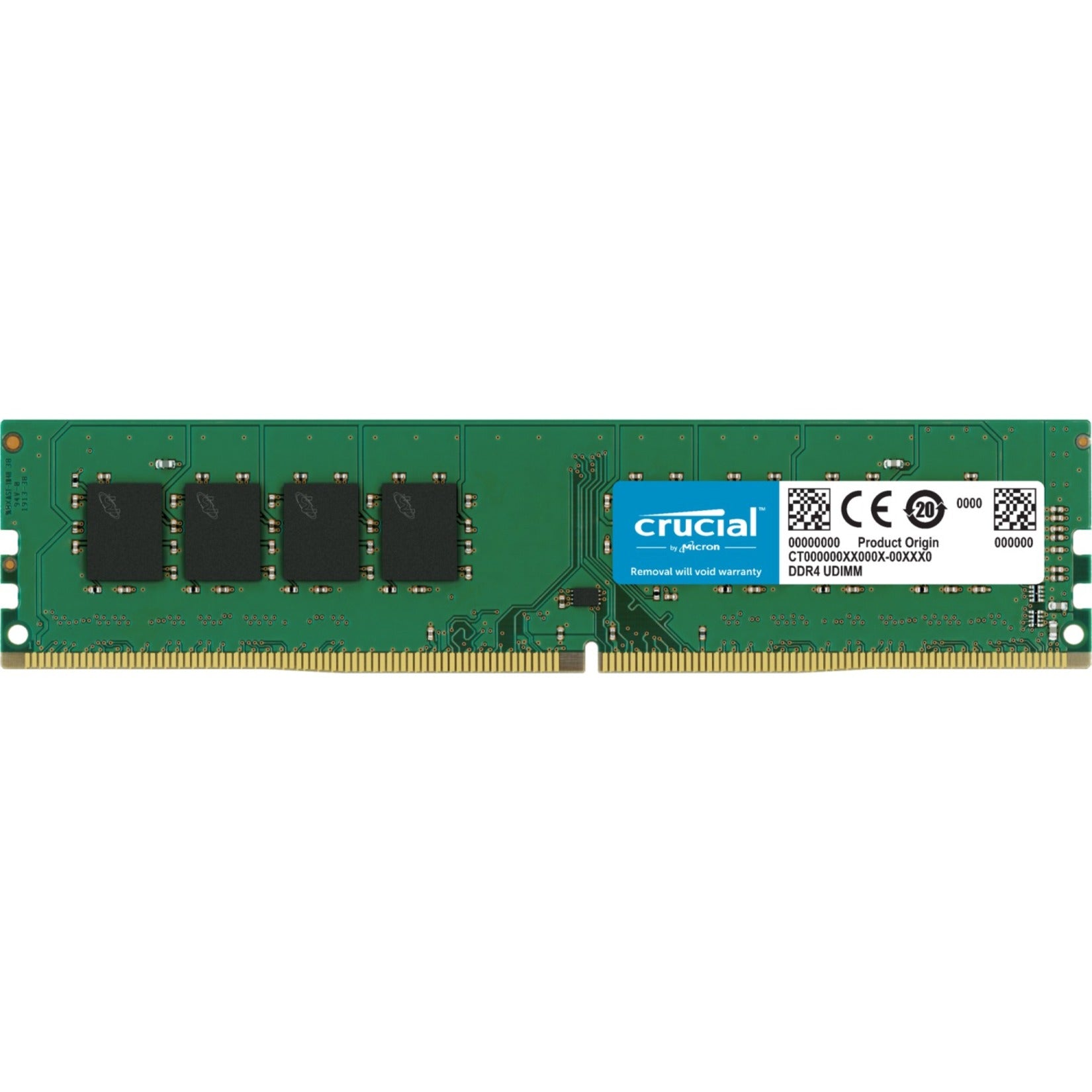 Crucial CT32G4DFD832A 32GB DDR4 SDRAM Memory Module, High Performance RAM for Desktop PC and Server