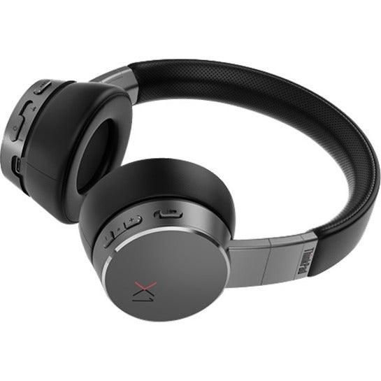 Lenovo 4XD0U47635 ThinkPad X1 Active Noise Cancellation Headphones, Over-the-head, Wireless Bluetooth, Black