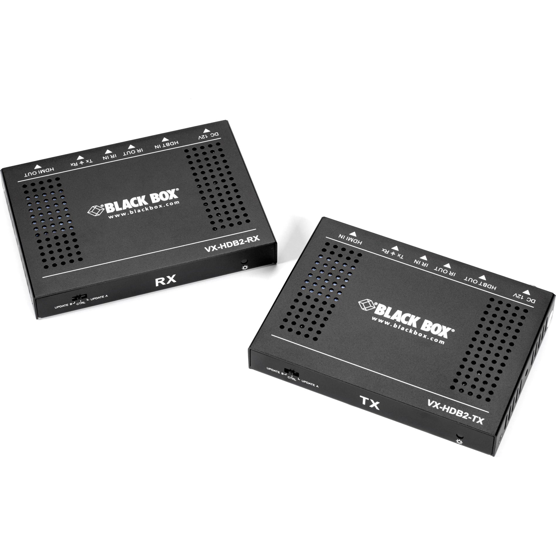 Black Box VX-HDB2-KIT HDR CATx Video Extender RX & TX - 4K HDMI 2.0, 60Hz, 4:4:4, 2-Year Warranty