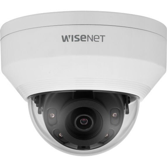 Wisenet LNV-6012R 2MP IR Outdoor Dome Camera, Vandal-Proof, 30fps, 3mm Fixed Lens, H.264/MJPEG, 120dB WDR, SD Card, IP66, IK10, PoE, White