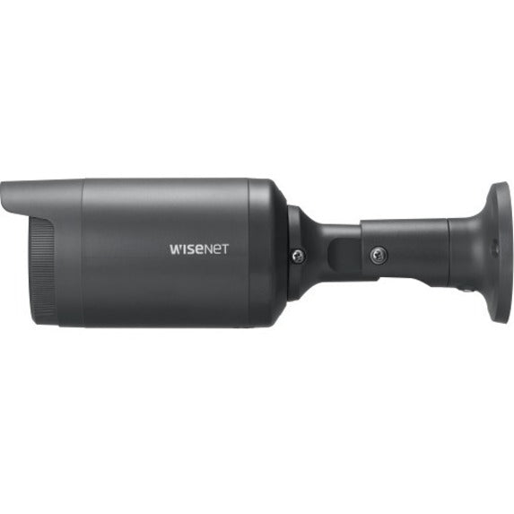 Wisenet LNO-6022R 2MP IR Bullet Camera, Outdoor, 30fps, 4mm Fixed Focal Lens, H.264/MJPEG, 120dB WDR, SD Card, IP66, PoE, White