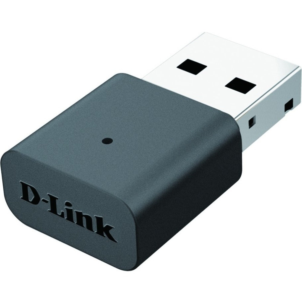 D-Link DWA-131/500BW Wireless N Nano USB Adapter, Wi-Fi 4, 2.4 GHz, External