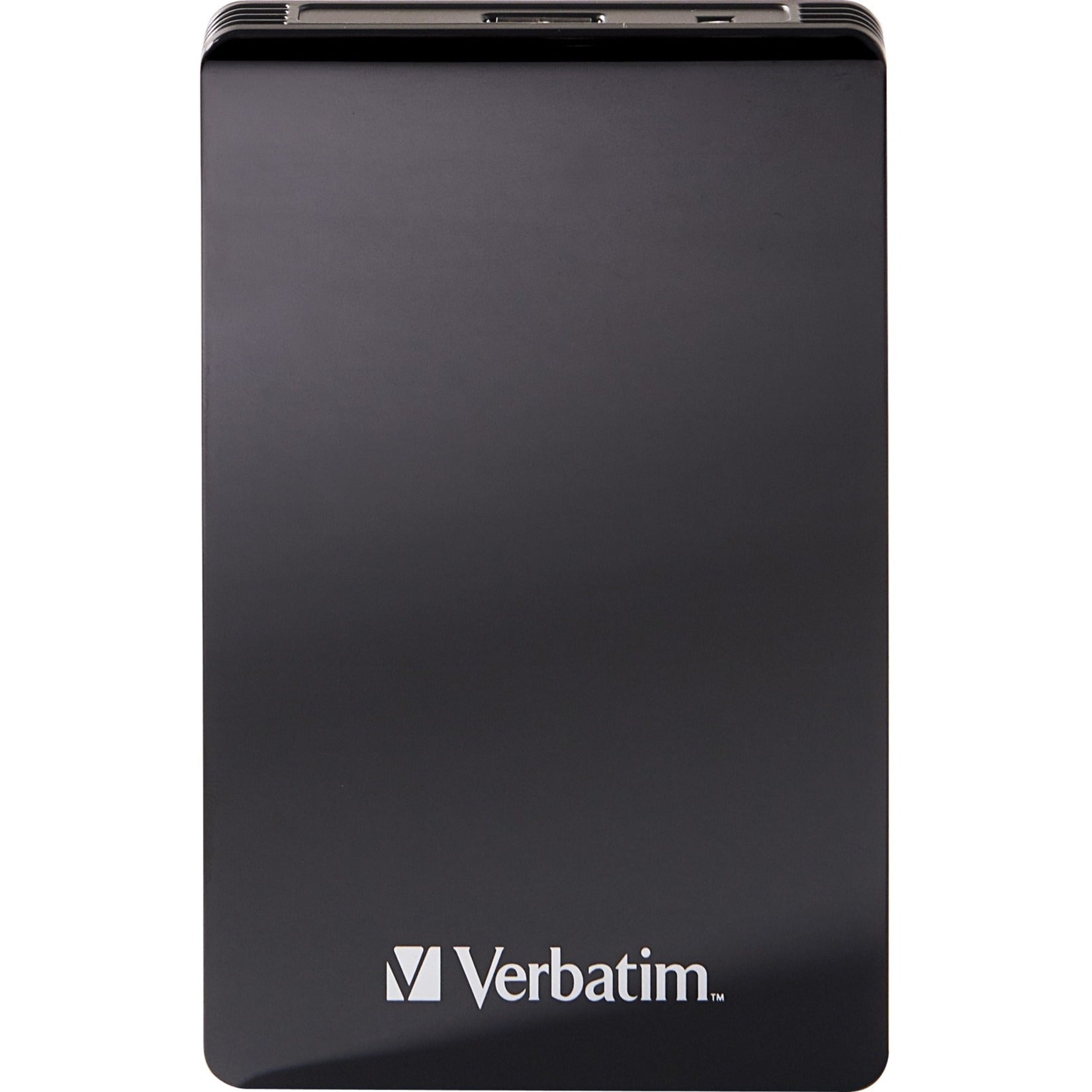Verbatim 70381 Vx460 External SSD, USB 3.1 Gen 1, 128GB - Black