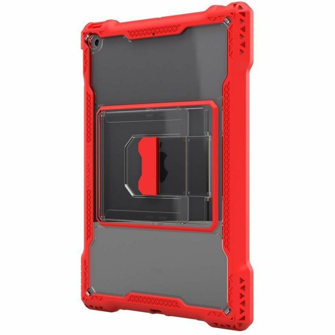 MAXCases AP-SXX-IP7-19-RED Shield Extreme-X for iPad 7 10.2" (Red), Rugged, Shock Absorbing, Scratch Resistant, Impact Resistant, Anti-slip