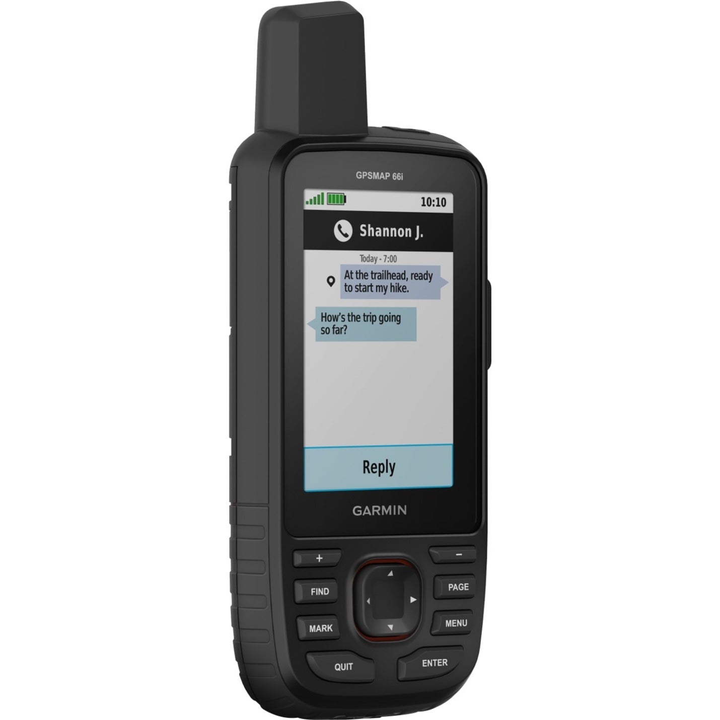 Garmin 010-02088-01 GPSMAP 66i GPS Handheld and Satellite Communicator, 3" TFT LCD Display, Water Proof, 200 Hour Battery