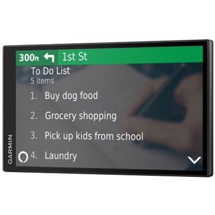 Garmin 010-02153-00 DriveSmart 65 with Amazon Alexa, 7" WSVGA Touchscreen Automobile Portable GPS Navigator