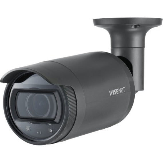 Wisenet LNO-6072R 2MP IR Bullet Camera, Outdoor HD Network Camera with 3.1x Zoom, H.264/MJPEG Video Formats, 1920 x 1080 Resolution, Night Vision up to 98.43 ft