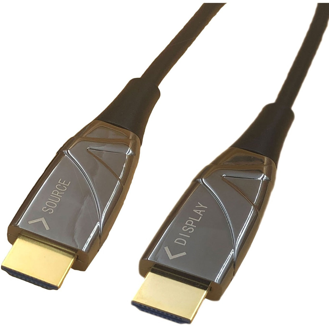 4XEM 4XFIBERHDMI25M 25M 75FT Active Optical Fiber 2.0 HDMI, Fire Resistant, 18 Gbit/s, 4096 x 2160, Gold Plated Connectors