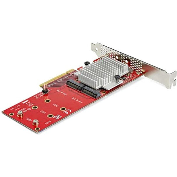 StarTech.com PEX8M2E2 x8 Dual M.2 PCIe SSD Adapter, High-Speed Storage Expansion for Your PC