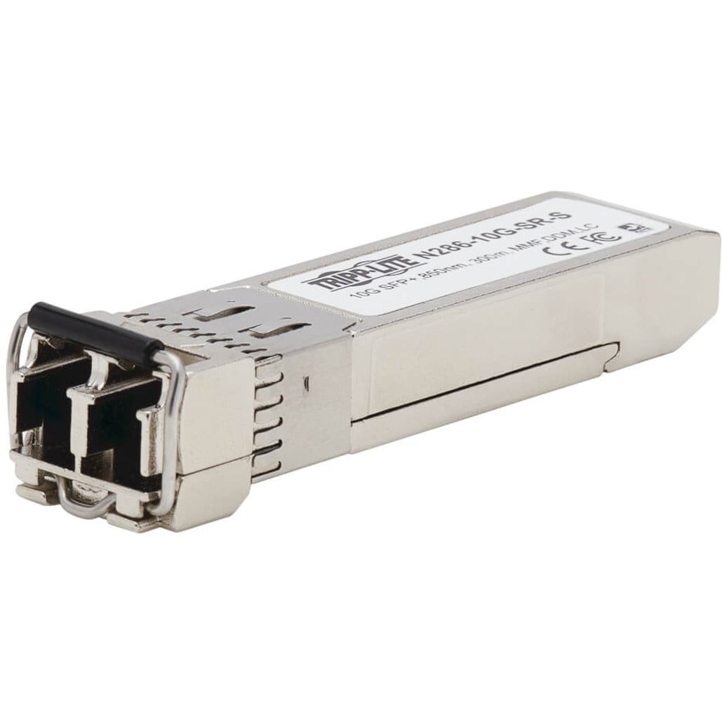 Tripp Lite N286-10G-SR-S Cisco SFP+ Module, LC Duplex 10GBase-SR Network, 10 Gigabit Ethernet, Multi-mode Optical Fiber