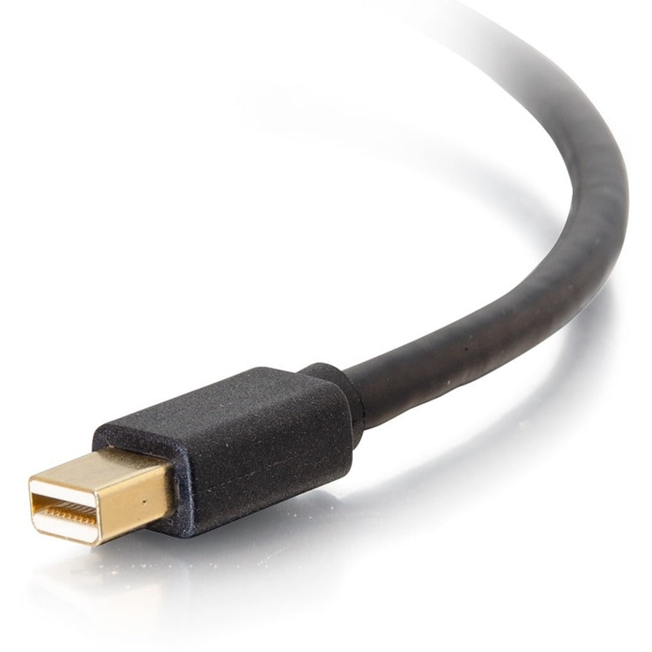 C2G 54437 10ft 4K Mini DisplayPort to HDMI Cable, Passive, Black, M/M
