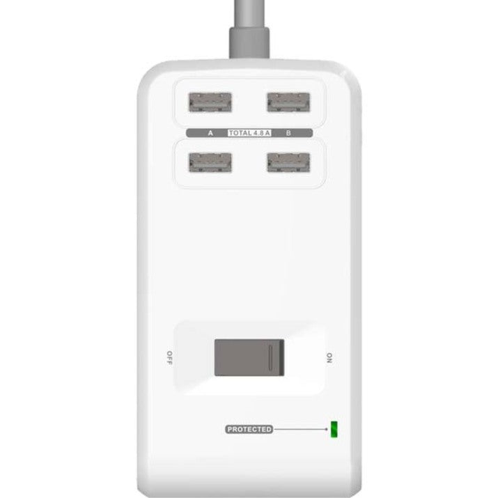 Accell Power U 6-Outlet Surge Suppressor/Protector with USB Ports [Discontinued]