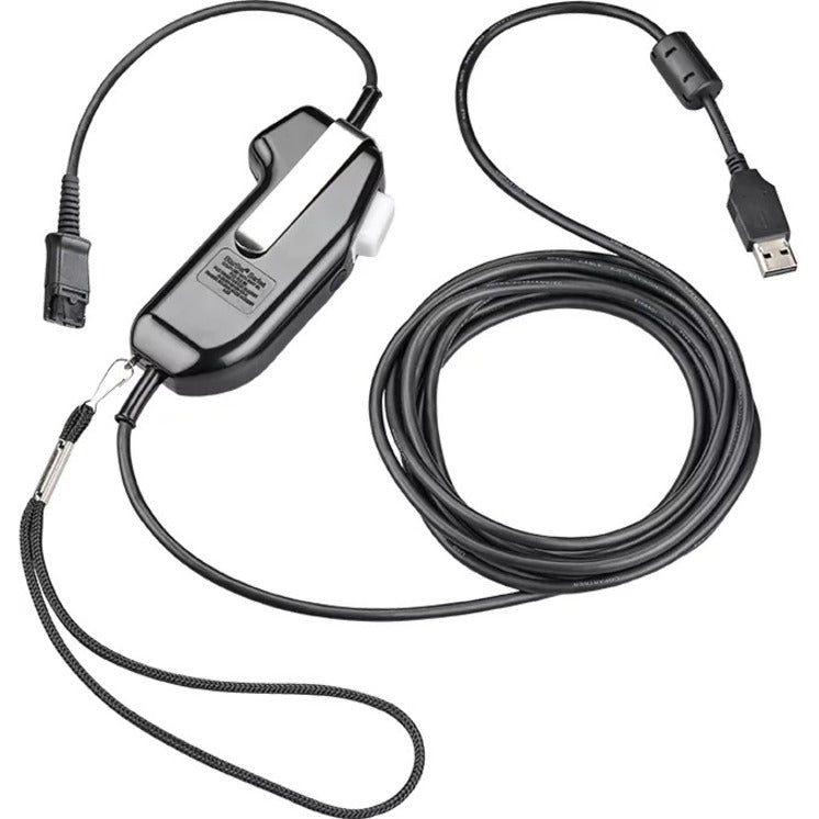 Plantronics 216086-03 Corded PTT, Secure Voice Push-to-Talk Adapter [Discontinued]