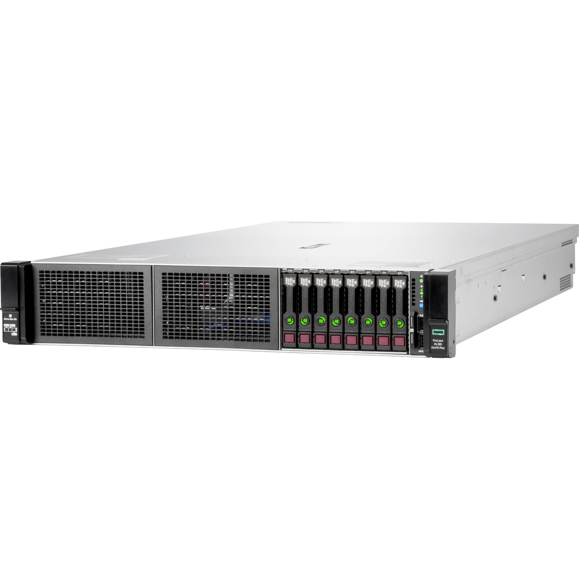 HPE P07596-B21 ProLiant DL385 Gen10 Plus 7302 1P 32GB-R 8SFF 500W PS Server, Hexadeca-core, 32GB RAM, 2TB Max Memory, 12Gb/s SAS, 10 Gigabit Ethernet