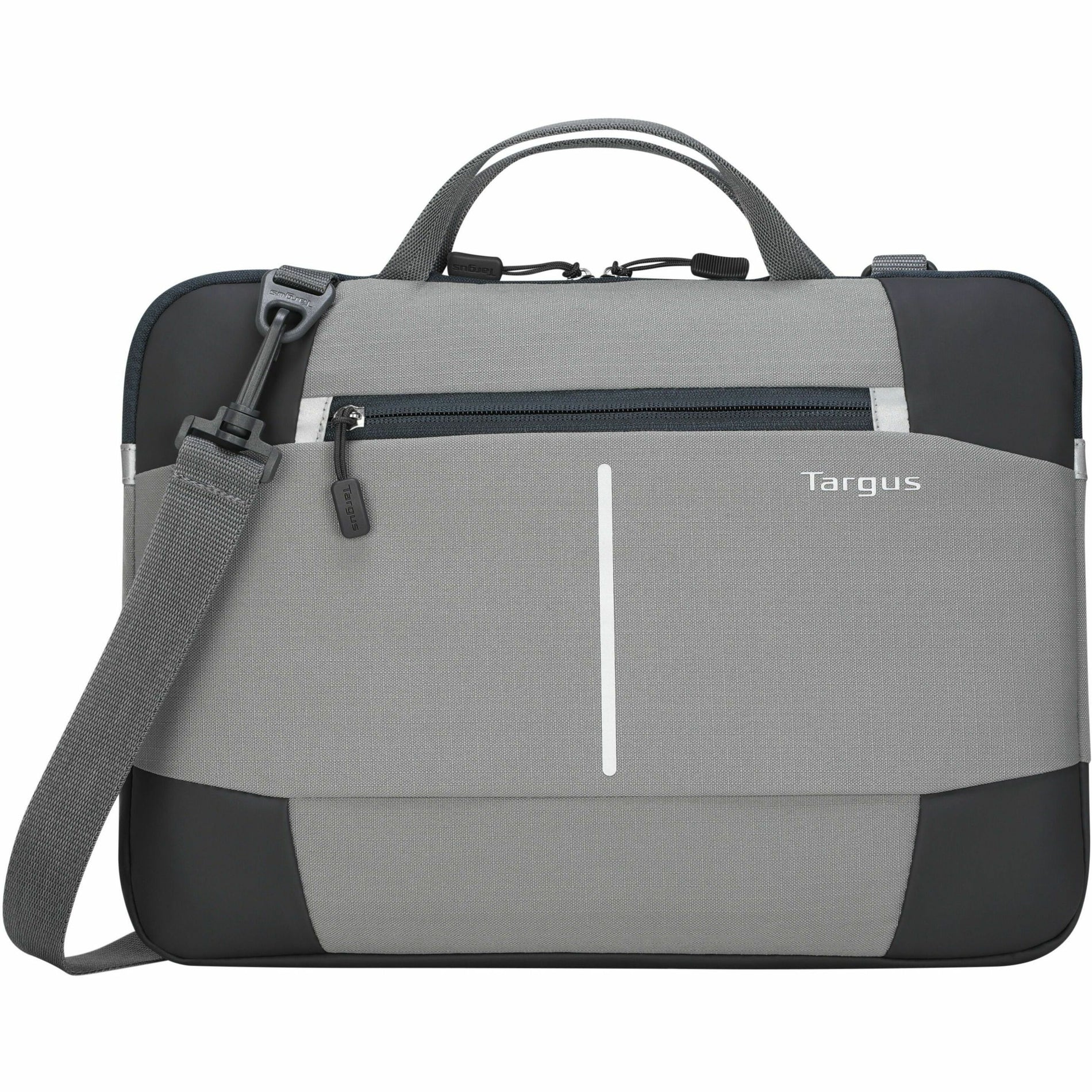 Targus TSS92204 13.3" Bex II Slipcase, Grey, Top Loading, Shoulder Strap, Handle