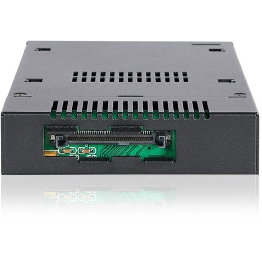 Icy Dock MB601M2K-1B ToughArmor M.2 PCIe NVMe SSD Mobile Rack for External 3.5" Drive Bay, Black