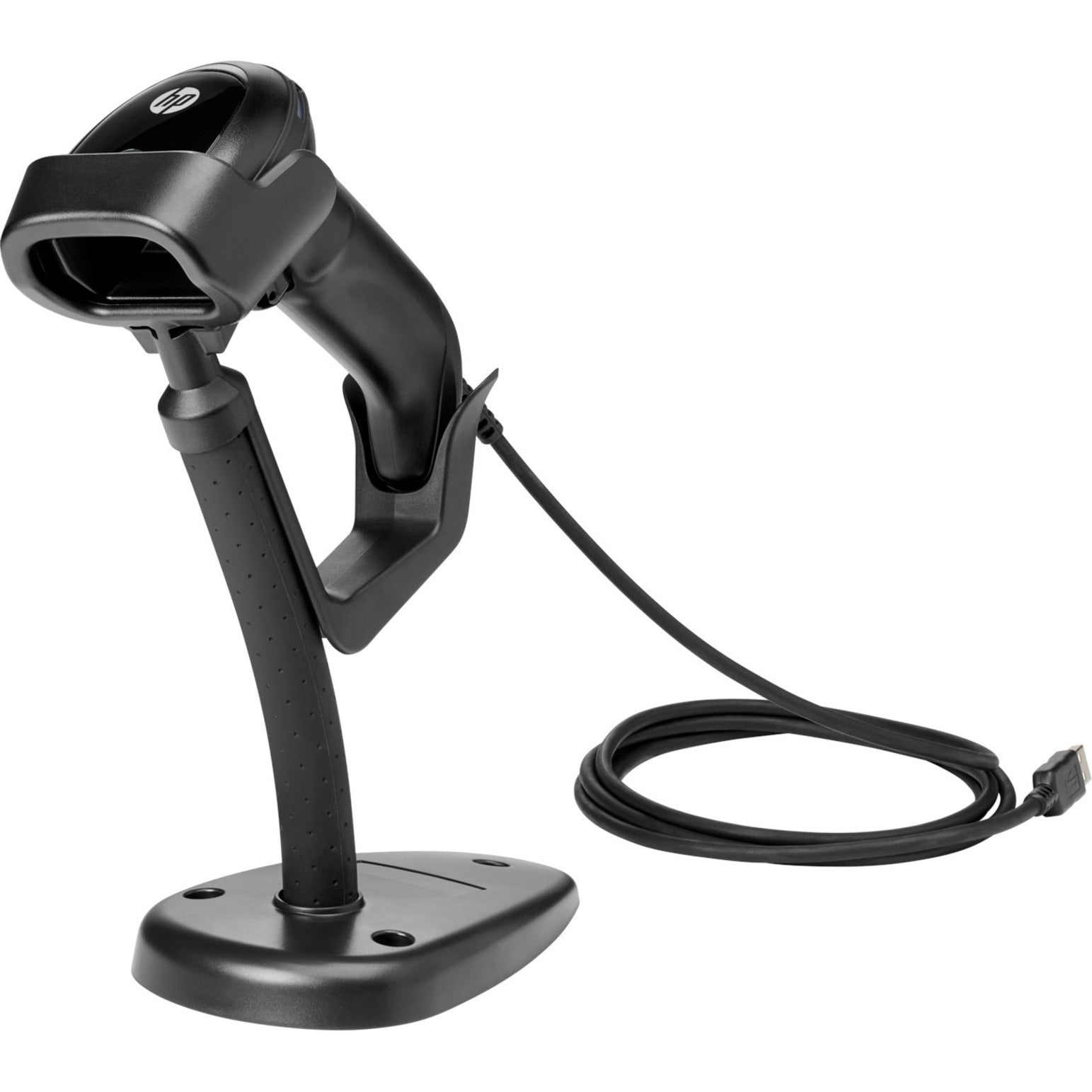 HP 5YQ08AT Engage Imaging Barcode Scanner II, Omni-directional 2D/1D Cable Barcode Scanner