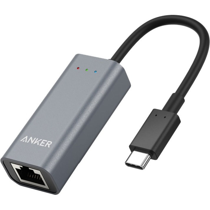 ANKER A83410A1 USB-C to Ethernet Adapter, Gigabit Ethernet Card, USB Type C, Portable