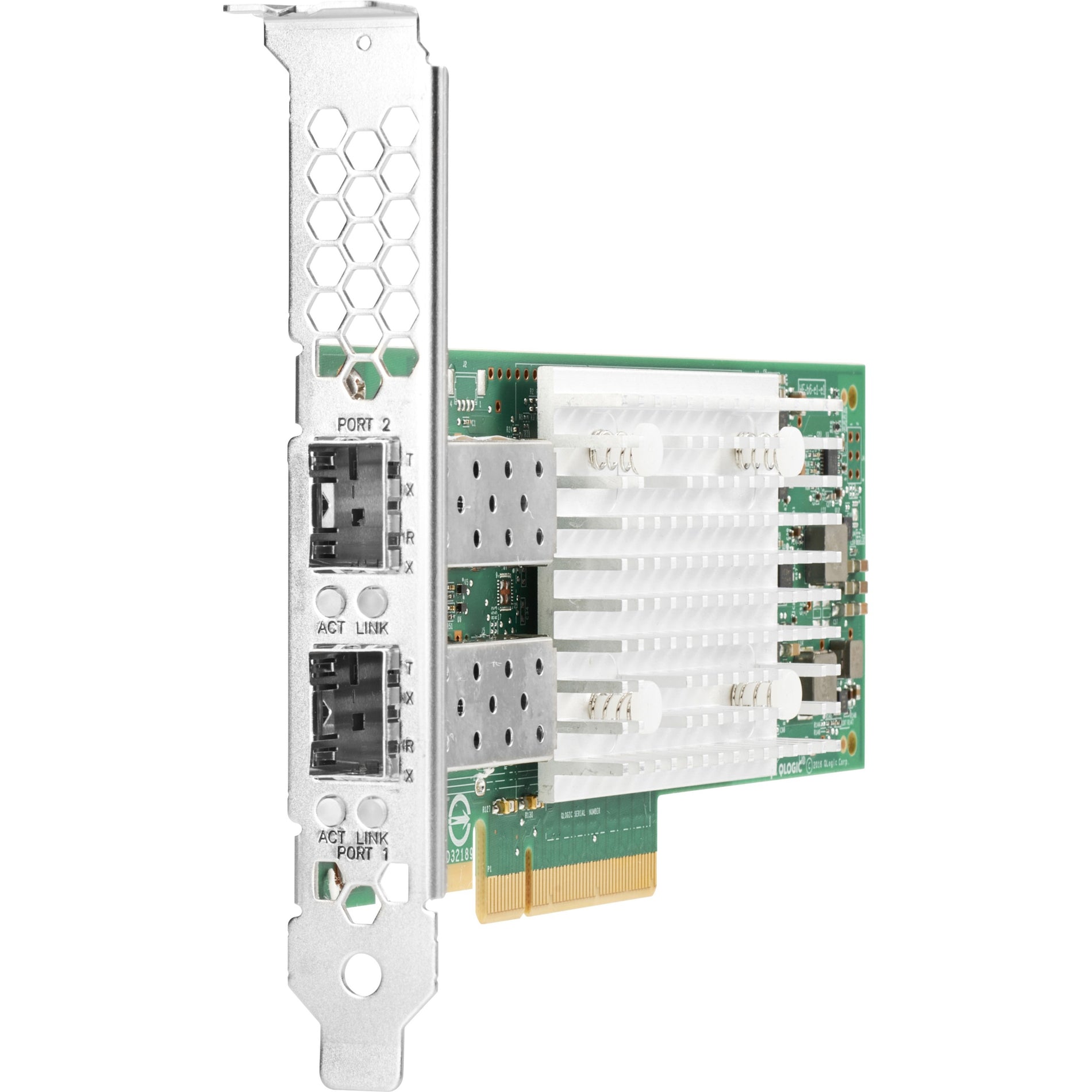 HPE P21933-B21 Ethernet 10Gb 2-port SFP+ QL41132HLCU Adapter, RoHS Certified