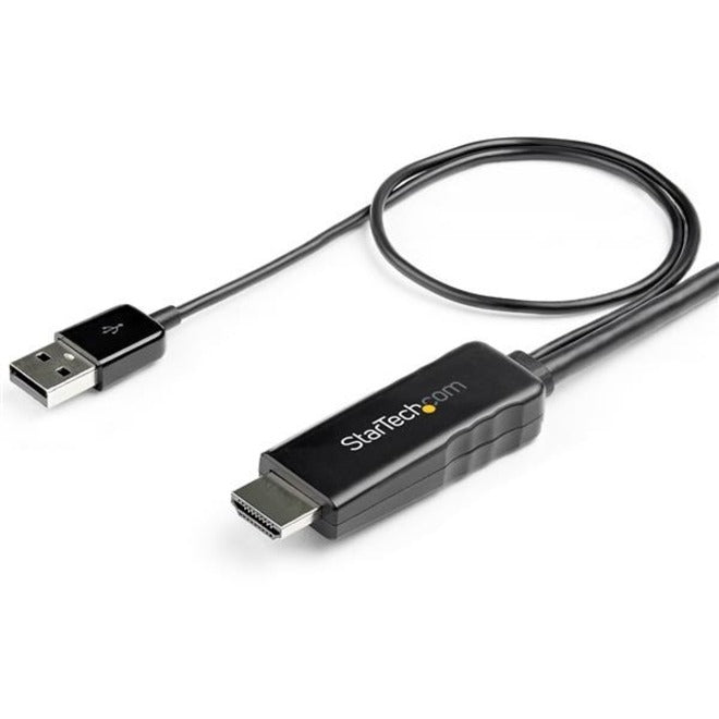 StarTech.com HD2DPMM10 10 ft. (3 m) HDMI to DisplayPort Cable - 4K 30Hz, USB-powered, Active HDMI to DisplayPort Cable