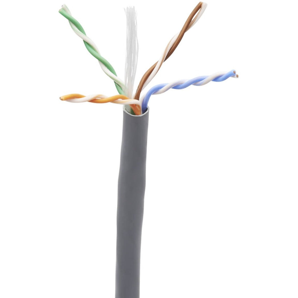 Tripp Lite N224-01K-GY-LP5 Cat6 Ethernet Cable - CMP-LP 0.5A Plenum, Gray, 1000 ft.