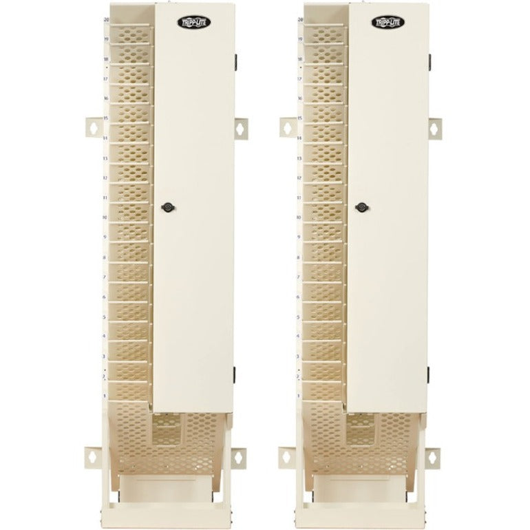 Tripp Lite CST40AC 20-Device AC Charging Station Towers, White, 2-Pack