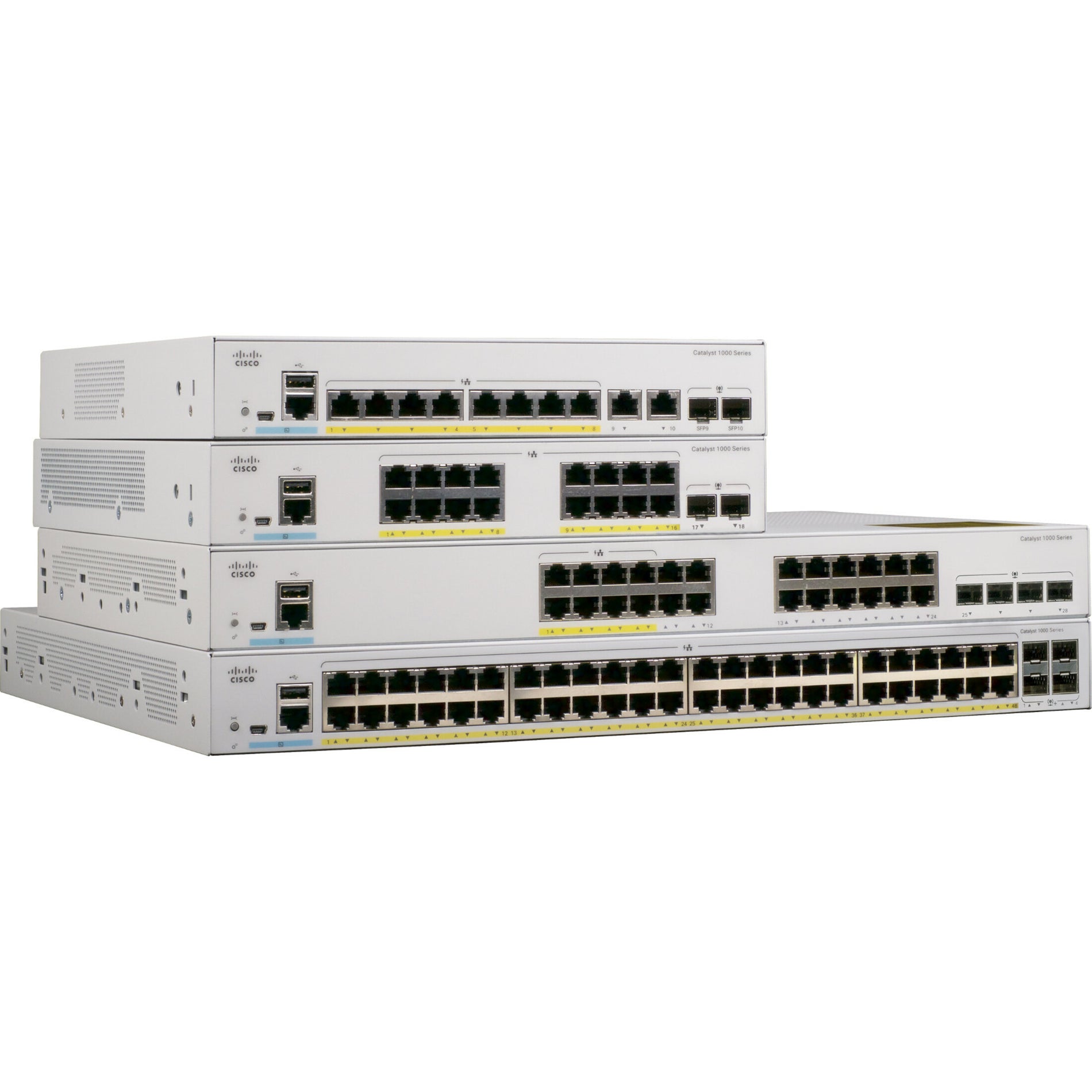 Cisco C1000-16T-2G-L Catalyst C1000-16T Ethernet Switch, 16 Gigabit Ethernet Ports, 2 Gigabit Ethernet Uplink Ports
