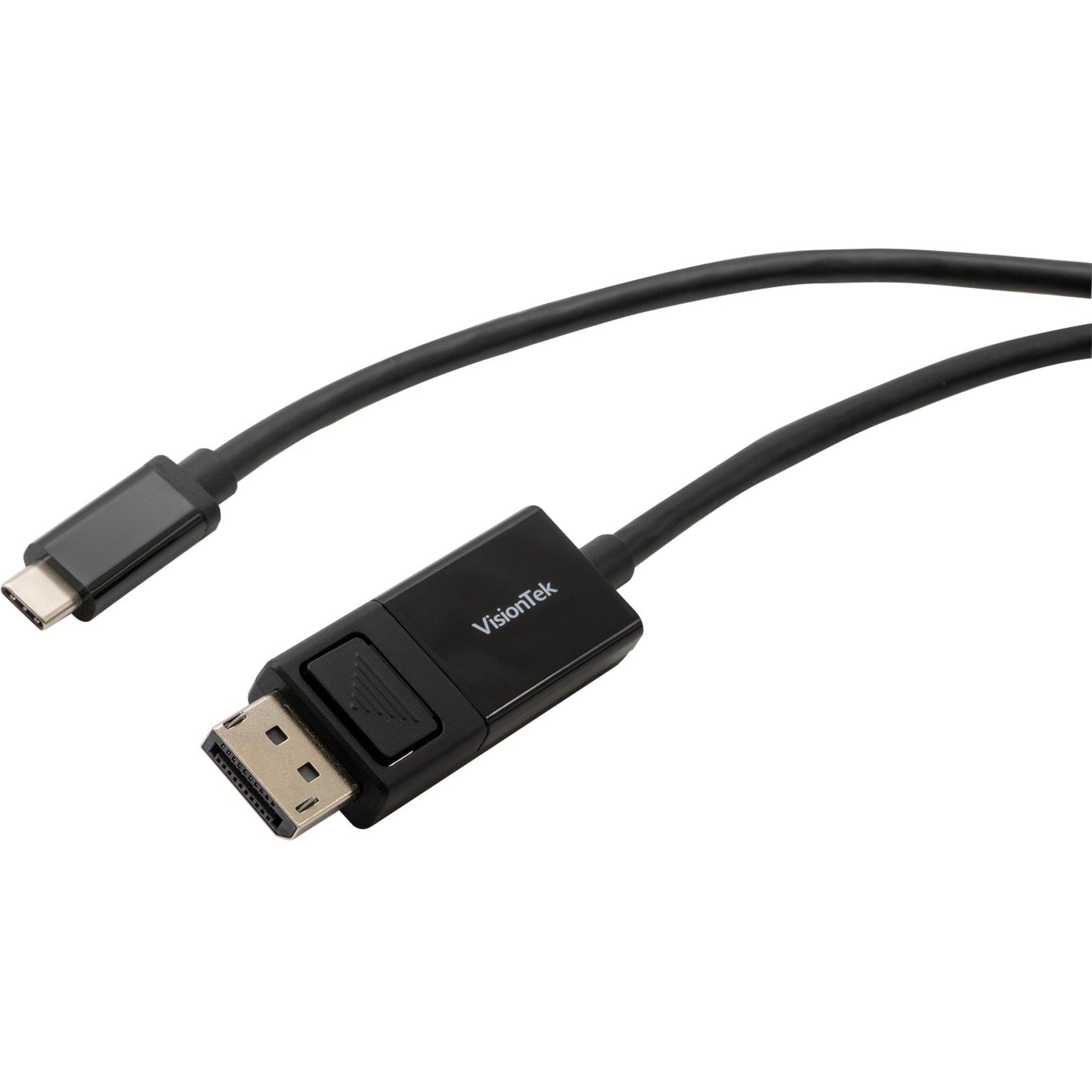 VisionTek 901288 USB-C to DisplayPort 1.4 Bi-Directional 2M Active Cable (M/M), Plug & Play, 3840 x 2160 Supported Resolution