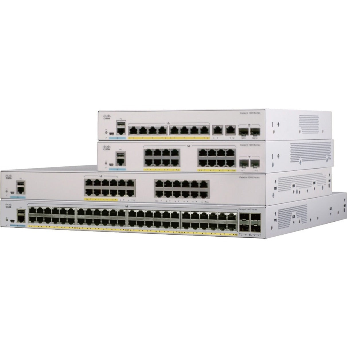 Cisco Catalyst 1000 8 port GE, 2x1G SFP (C1000-8T-2G-L)