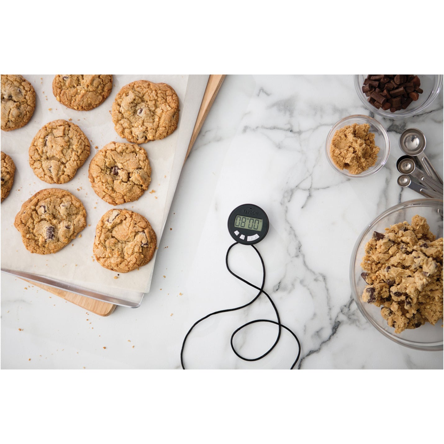 Taylor 5826 Chef's Stopwatch Timer, Digital Timer for Kitchen