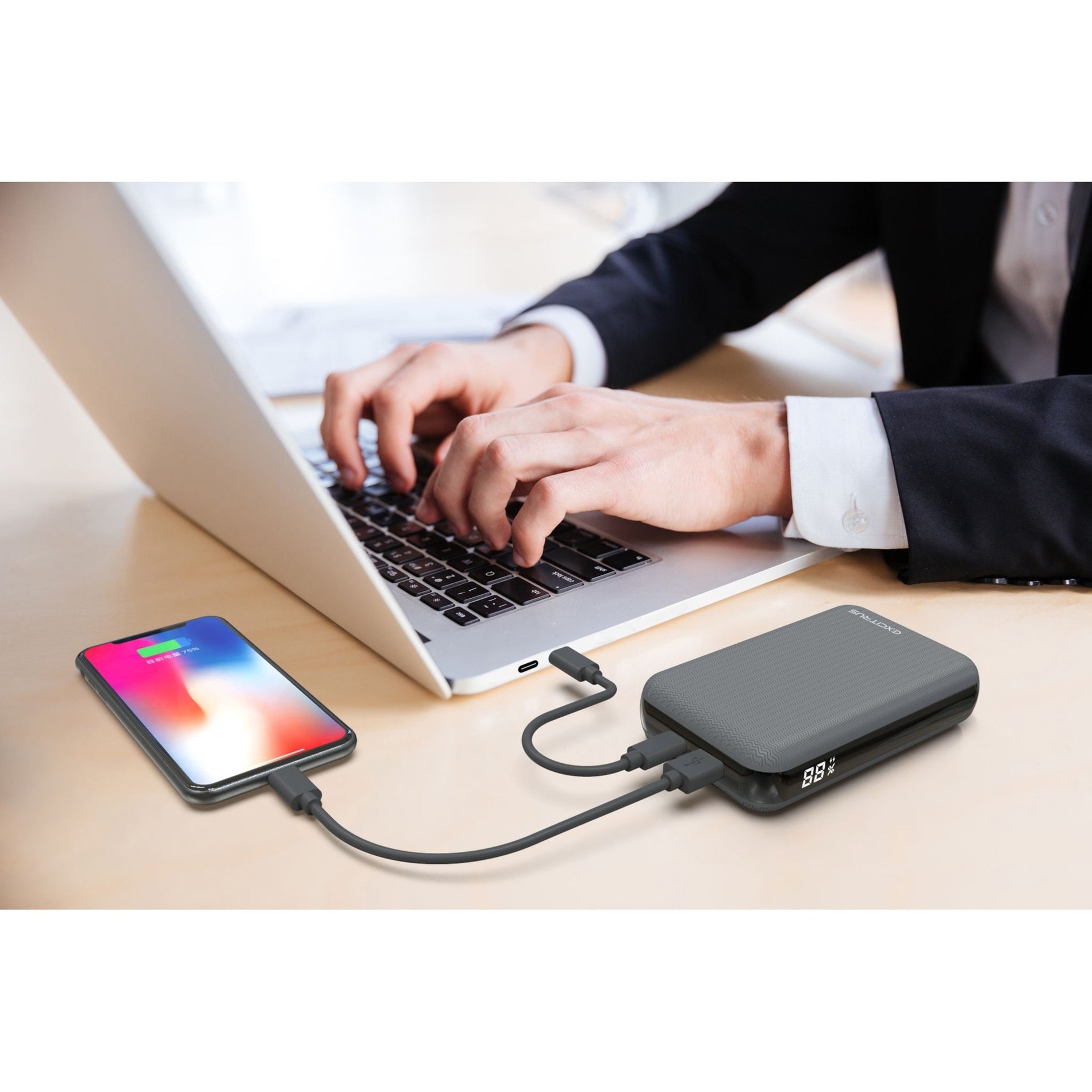 EXCITRUS PD-65135 83W Power Bank Pro, Extremely Fast Charging Laptop Power Bank