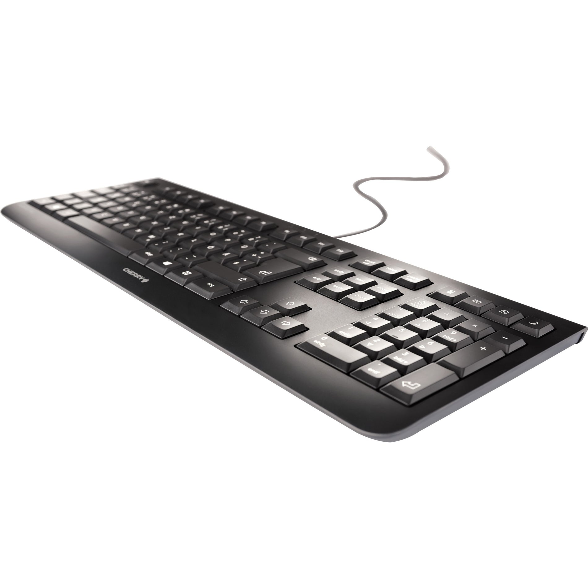 CHERRY JK-0800IT-2 KC 1000 Keyboard, Italian Layout, USB Wired, Black