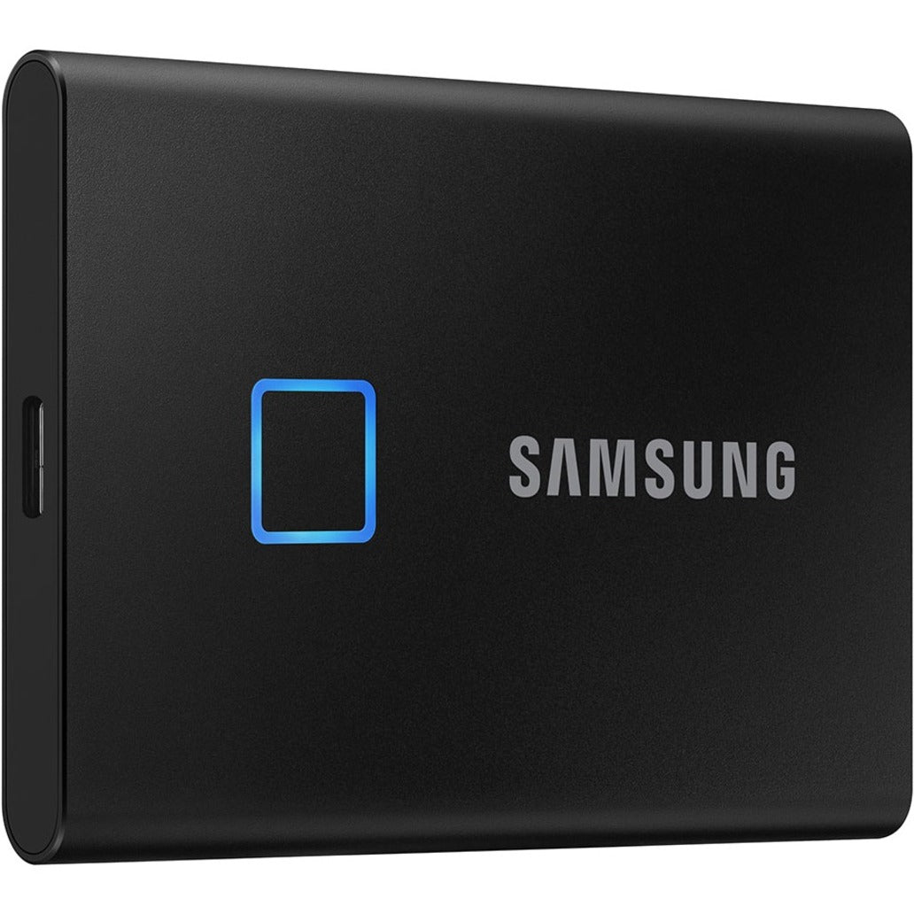 Samsung MU-PC500K/WW Portable SSD T7 Touch USB 3.2 500GB (Black), Fingerprint Recognition