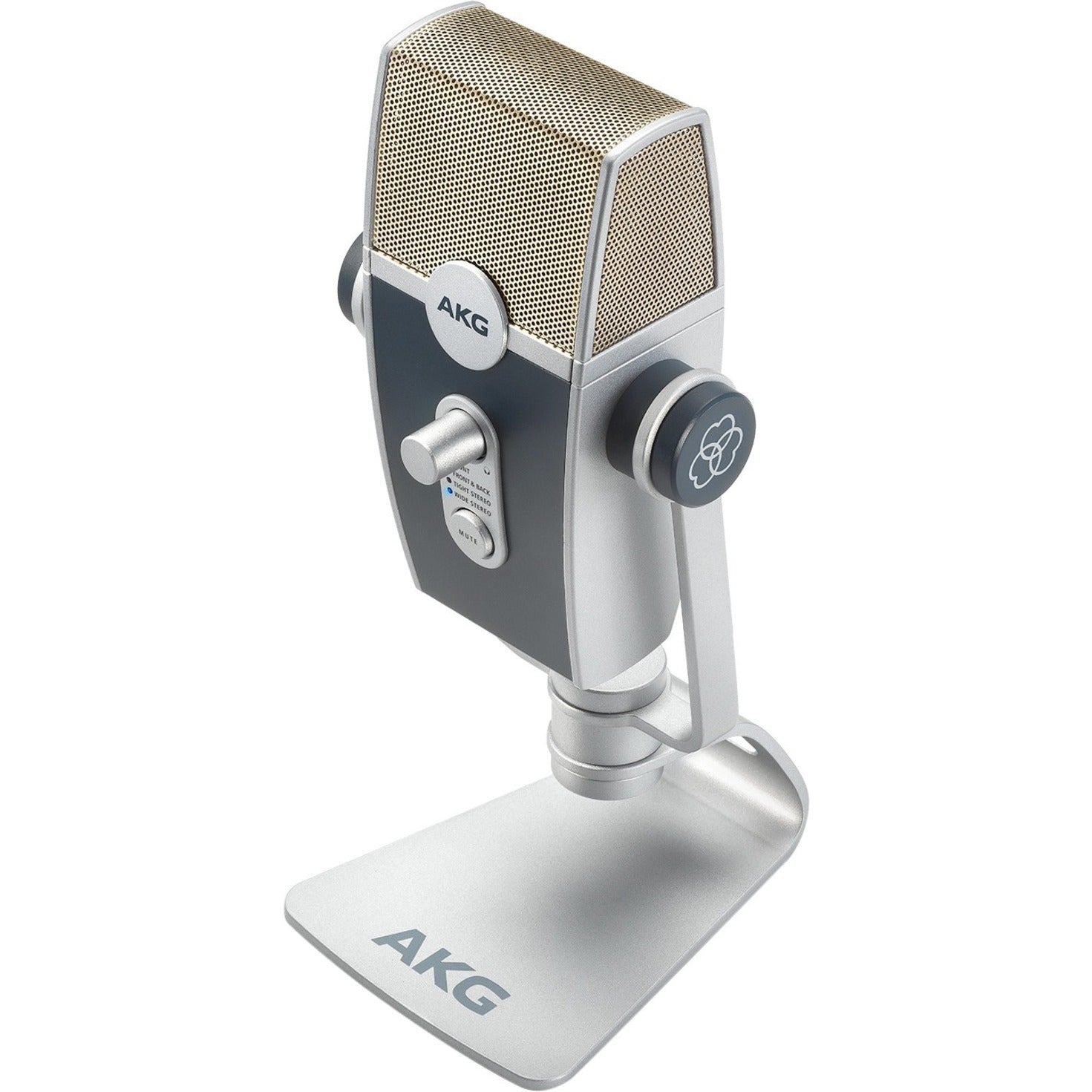 AKG C44-USB Lyra Ultra-HD Multimode USB Microphone, Desktop and Stand Mountable, Condenser