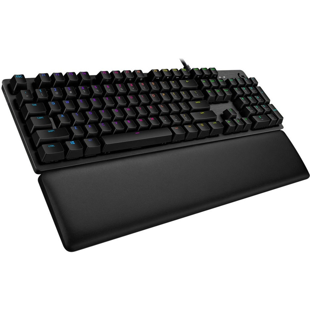 Logitech 920-009332 G513 Lightsync RGB Mechanical Gaming Keyboard, GX Red switches, 2 Year Warranty