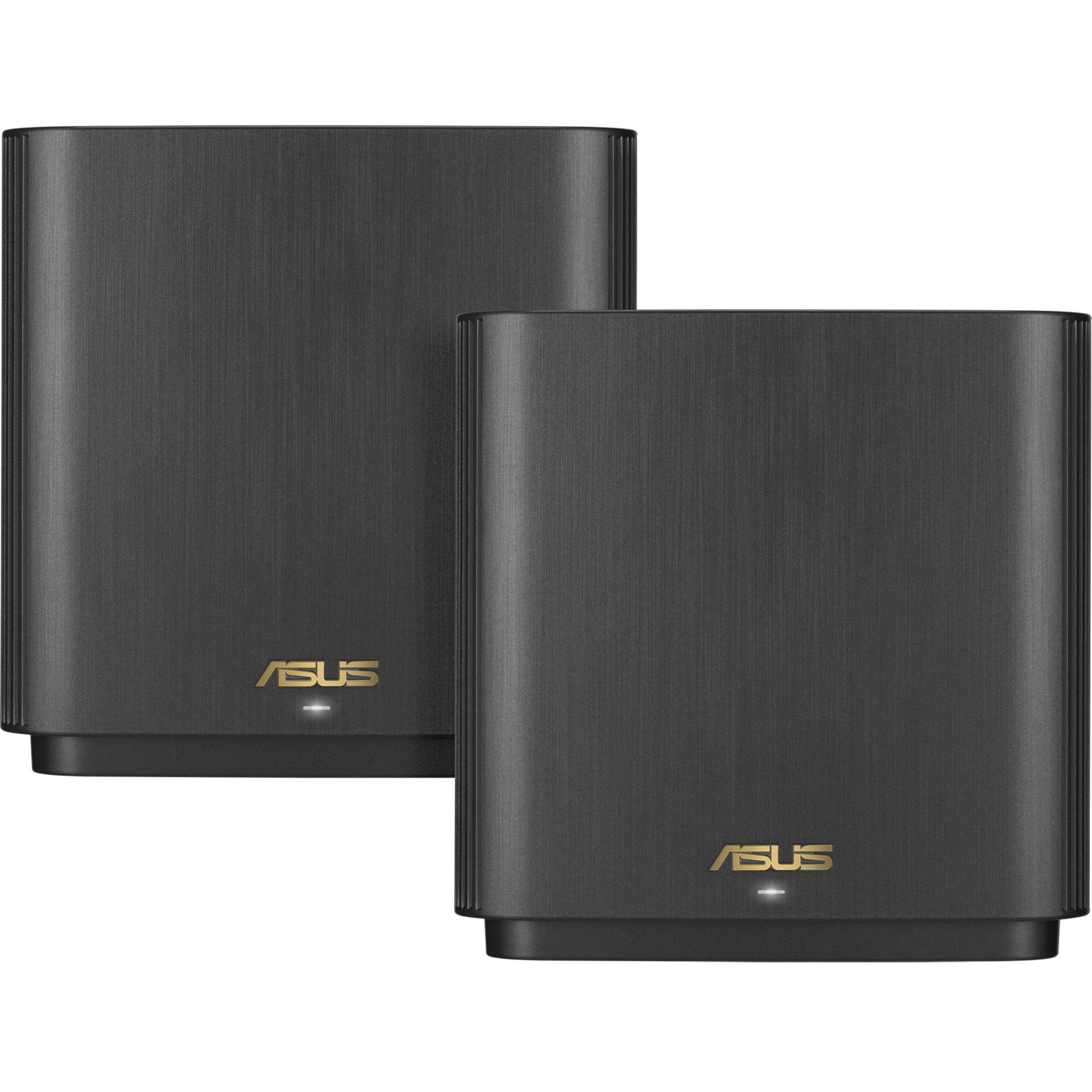Asus ZENWIFI AX 2PK CHARCOAL ZenWiFi AX XT8 Wireless Router, Whole-Home Tri-band Mesh WiFi 6 System